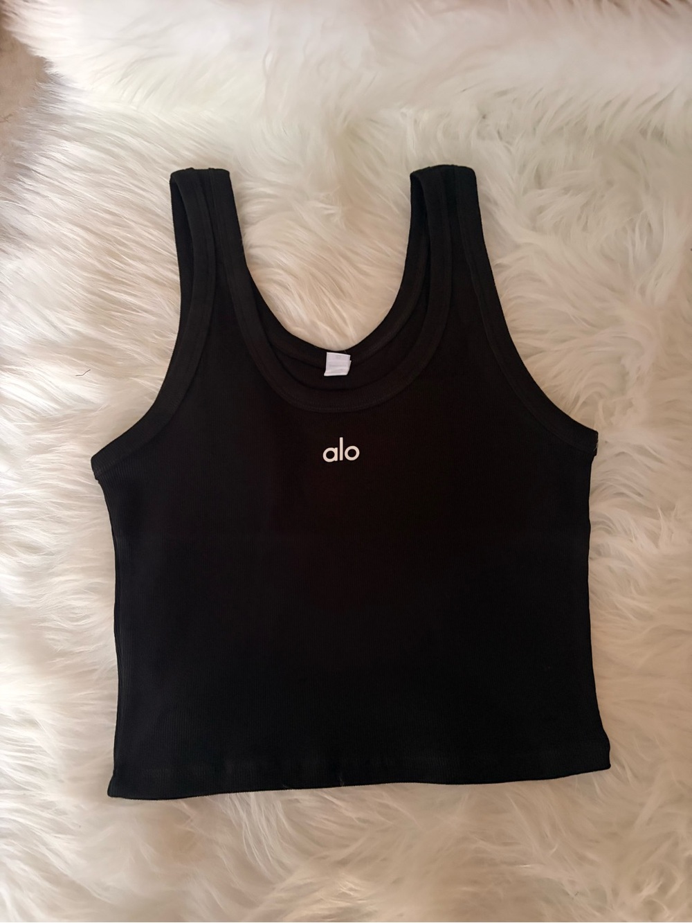 Black Cargo Pants & Tank Top 2 Piece Set - Picture 2 of 9